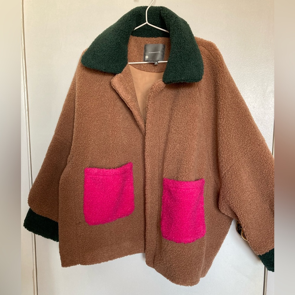 Anthropologie Colorblock Kimono